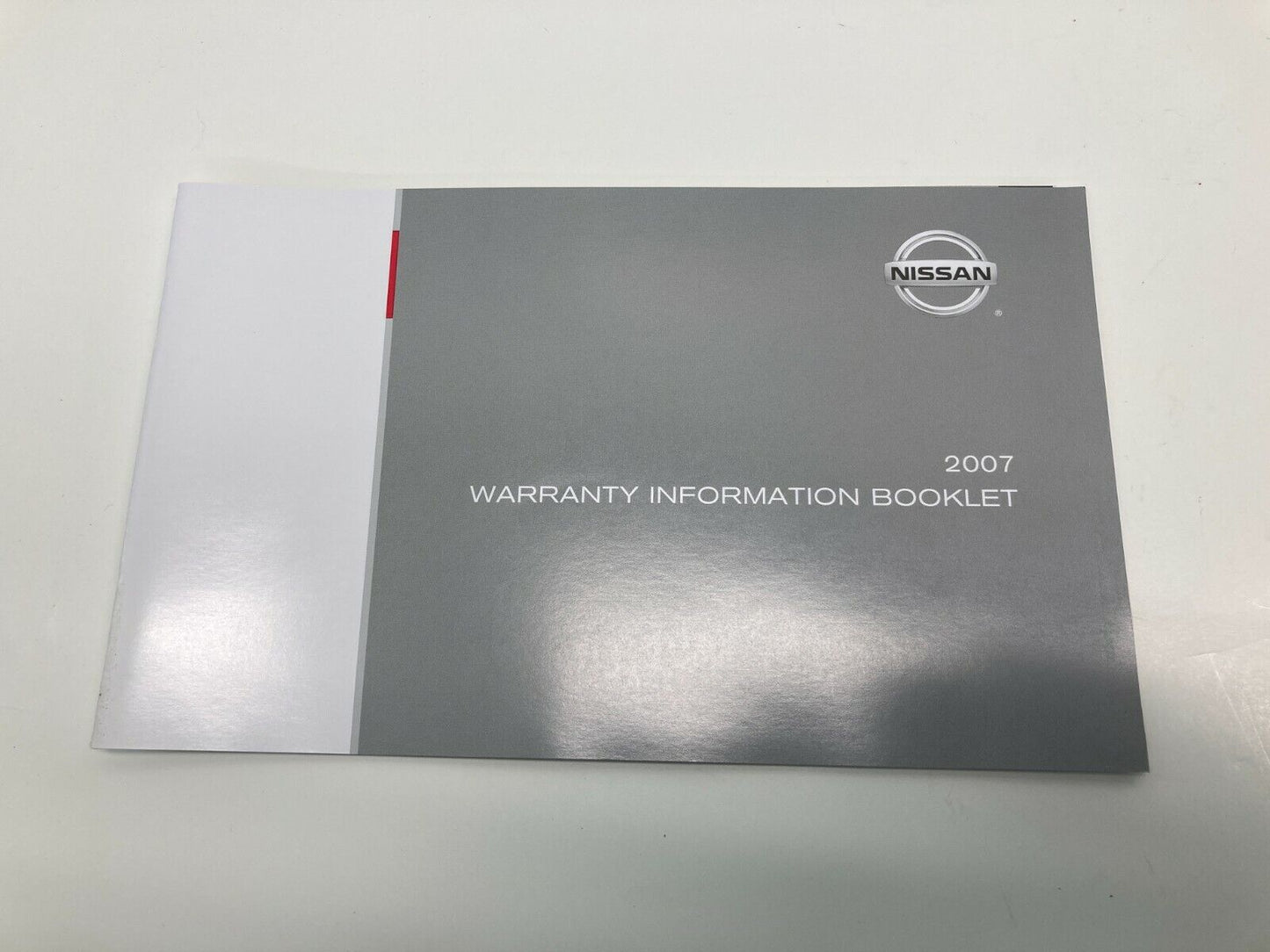 2007 07 Nissan Versa Owner's Manual Book & Warranty Information Booklet w/ Case