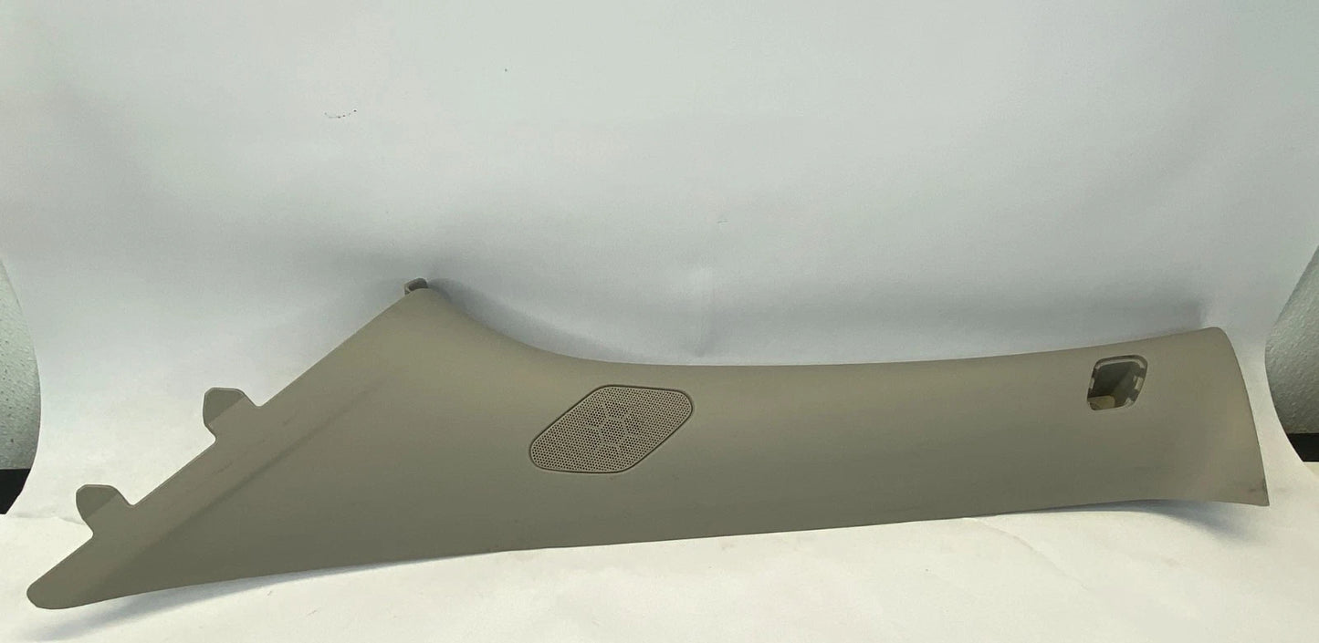 2009-2013 CHEVROLET TRAVERSE A PILLAR TRIM PANEL COVER PAIR GREY OEM 25870848