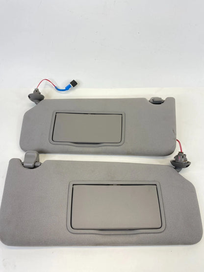 2008-2012 Honda Accord Left & Right Sunvisor Sun Visor Shade Set w/ Mirror OEM