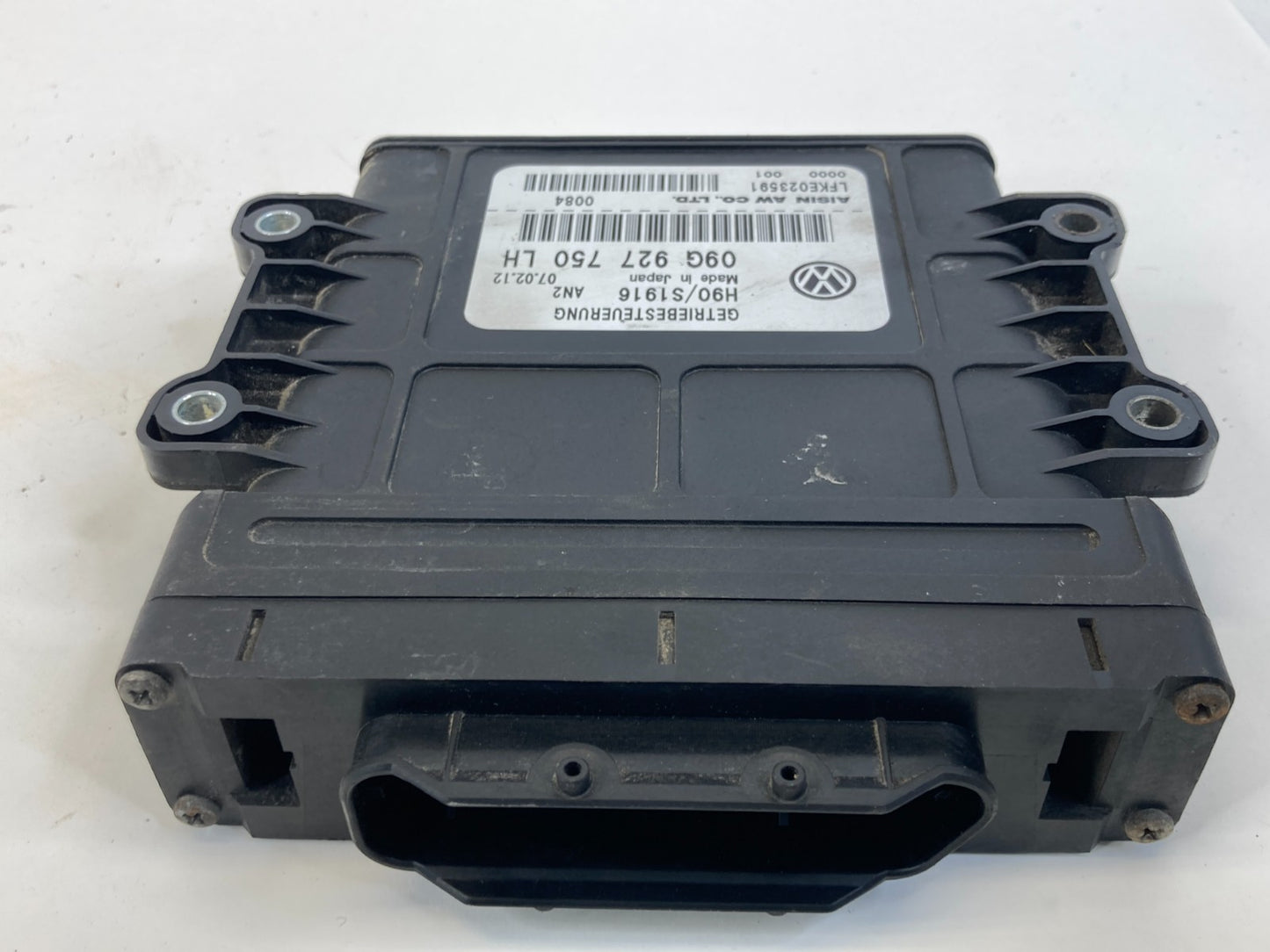 12-14 Volkswagen Passat Automatic Transmission Control Module TCM TCU 09G927750
