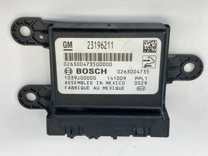 2014-2017 BUICK REGAL PARK PARKING AID ASSIST CONTROL MODULE UNIT 23196211 OEM