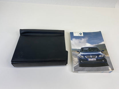 2008 08 BMW 550i Owner's Owners Manual Guide Book W/ Case OEM