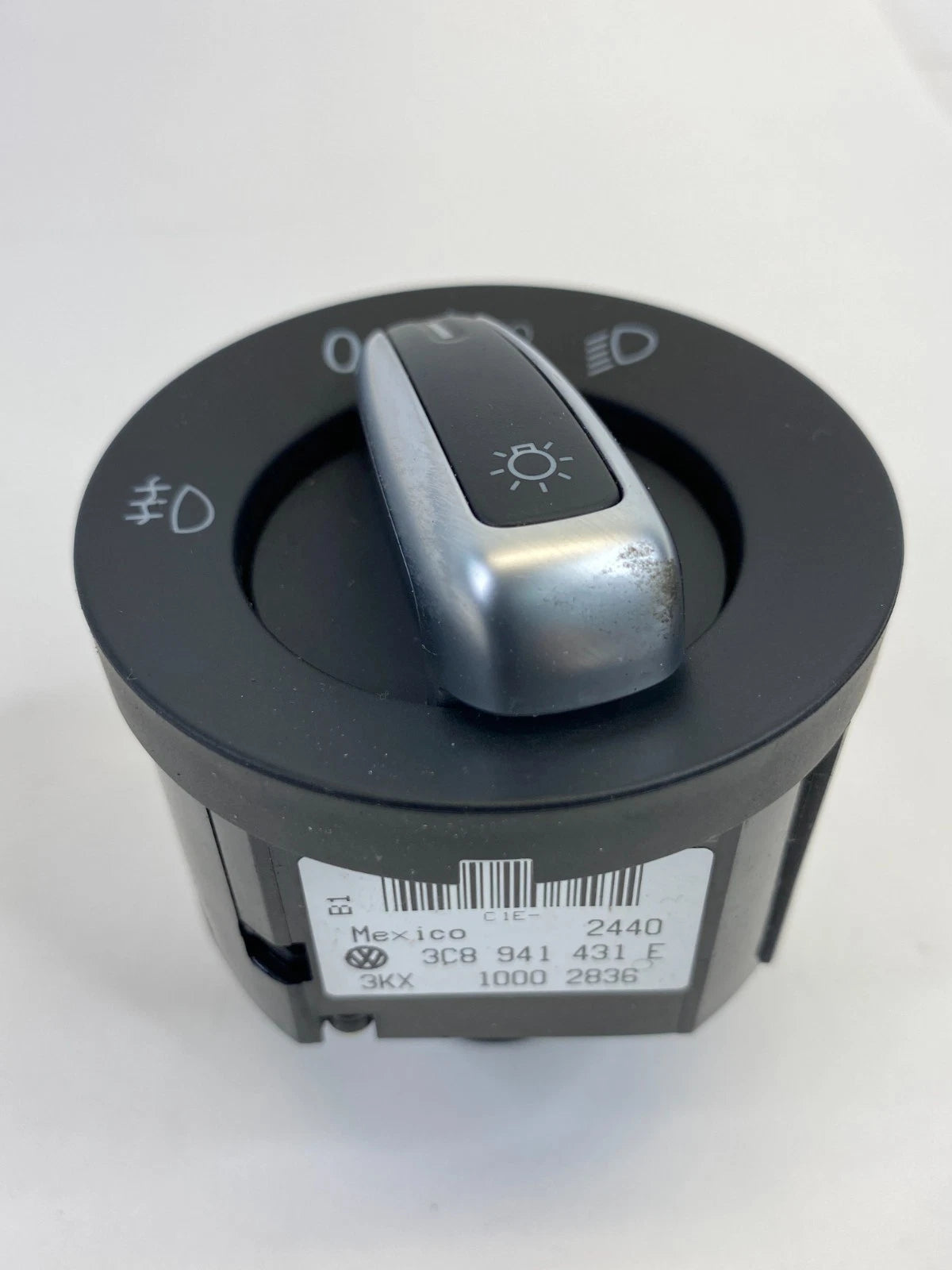 2009-2017 VOLKSWAGEN CC DASHBOARD HEADLAMP CONTROL SWITCH OEM 3C8941431