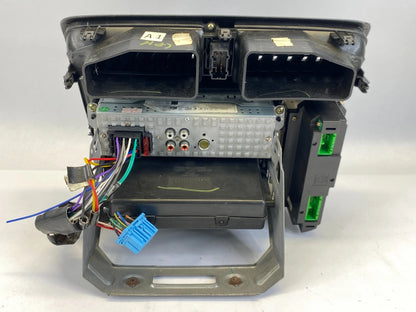 01-05 HONDA CIVIC CENTER DASH RADIO BEZEL CLIMATE CONTROL AC & STEREO UNIT OEM