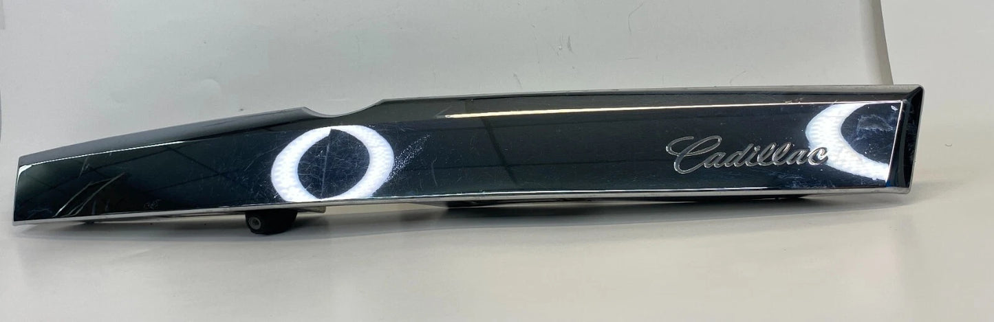2010-2016 CADILLAC SRX HATCH TAILGATE LICENSE MOLDING HANDLE W/ CAMERA 20902911