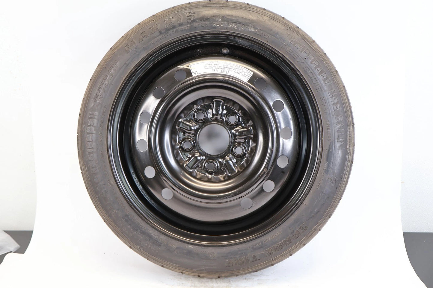2013-2017 HONDA ACCORD SPARE TIRE COMPACT DONUT WHEEL RIM T125/80D16 OEM