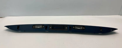 04-07 VOLVO S40 TRUNK LID LICENSE PLATE HANDLE BEZEL TRIM MOLDING 30699681 BLUE