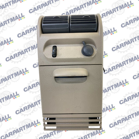 2002-2005 FORD EXPLORER REAR CENTER CONSOLE CUP HOLDER ASHTRAY OUTLET TRIM PANEL