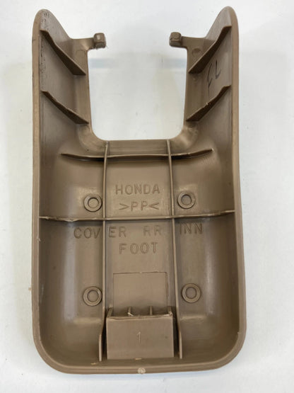 2002-2004 HONDA CR-V FRONT LEFT DRIVER SEAT RAIL TRACK COVER TAN OEM FACTORY