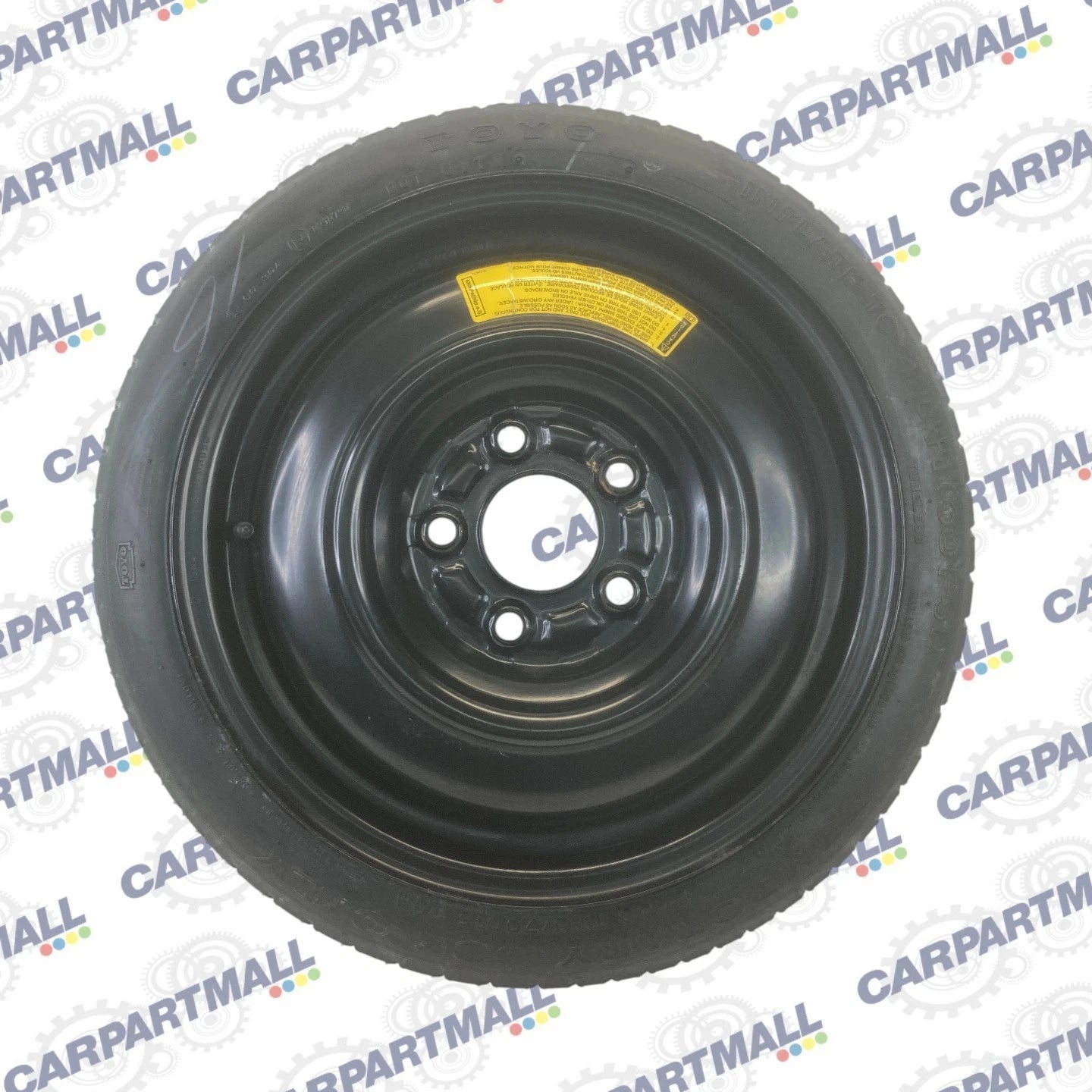 2010-2013 MAZDA 3 MAZDA3 EMERGENCY SPARE TIRE WHEEL COMPACT DONUT T115/70D15 90M