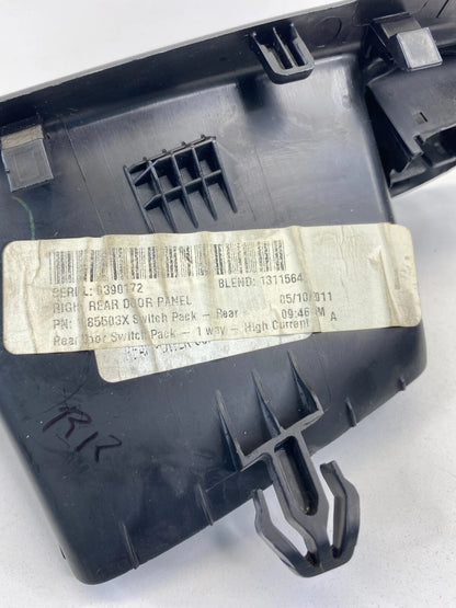 2012-2018 FORD FOCUS REAR RIGHT DOOR POWER WINDOW SWITCH BEZEL ASSEMBLY OEM