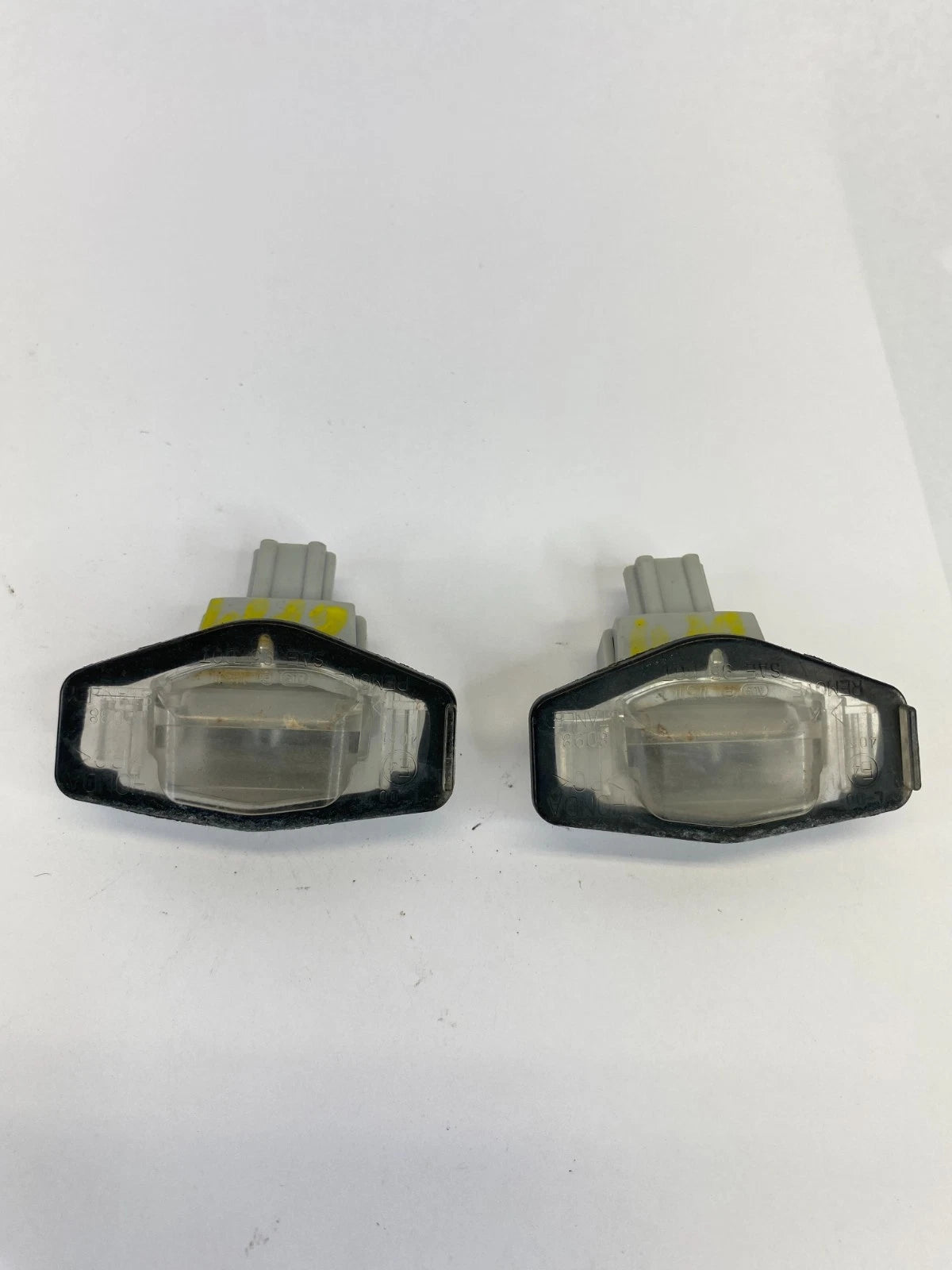 2003-2007 HONDA ACCORD COUPE REAR TRUNK LID LICENSE LIGHT LAMPS OEM