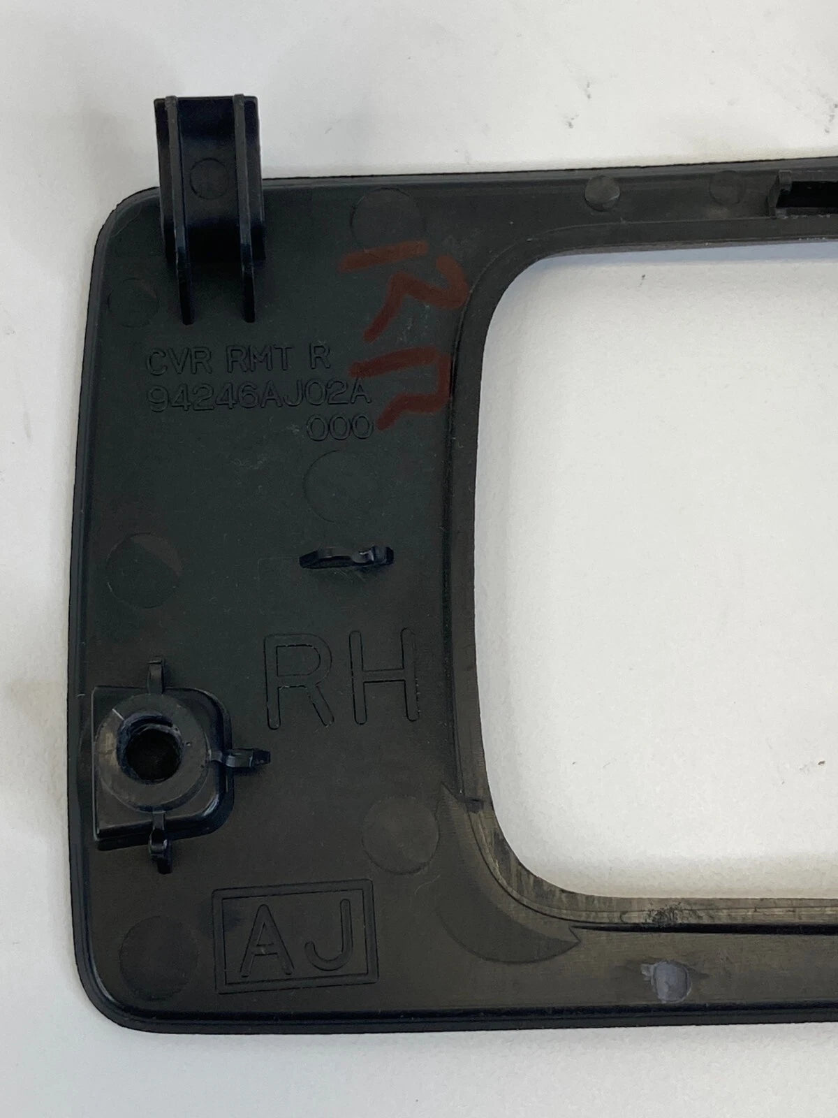 2010-2014 SUBARU LEGACY REAR RIGHT INTERIOR DOOR HANDLE BEZEL 94246-AJ02A OEM