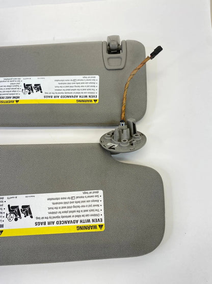 13-19 CADILLAC ATS CTS SDN SUNVISOR SUN VISOR LH RH SET W/ CLIPS OEM