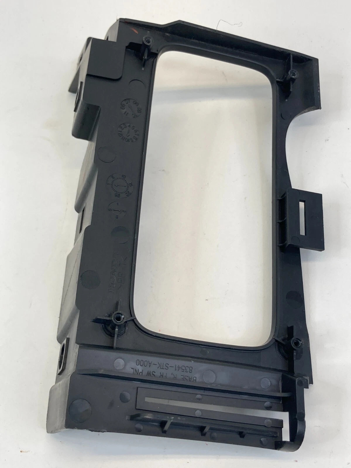 07-09 ACURA RDX FRONT RIGHT WINDOW SWITCH BASE PANEL COVER TRIM 83541-STK-A000