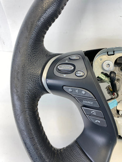 2013 2014 2015 2016 NISSAN PATHFINDER STEERING WHEEL W/ CONTROL SWITCH OEM