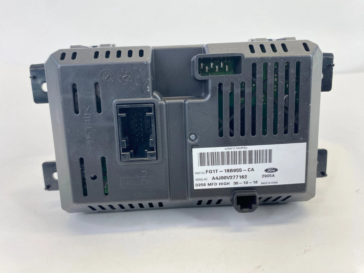 2015-2019 Ford Taurus Police SDN Radio Information Screen Display FG1T-18B955-CA