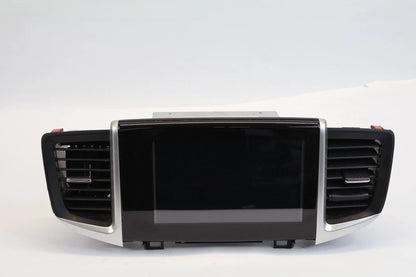 16-19 HONDA PILOT RADIO GPS AUDIO NAVIGATION 8" DISPLAY UNIT W AC VENTS TRIM OEM