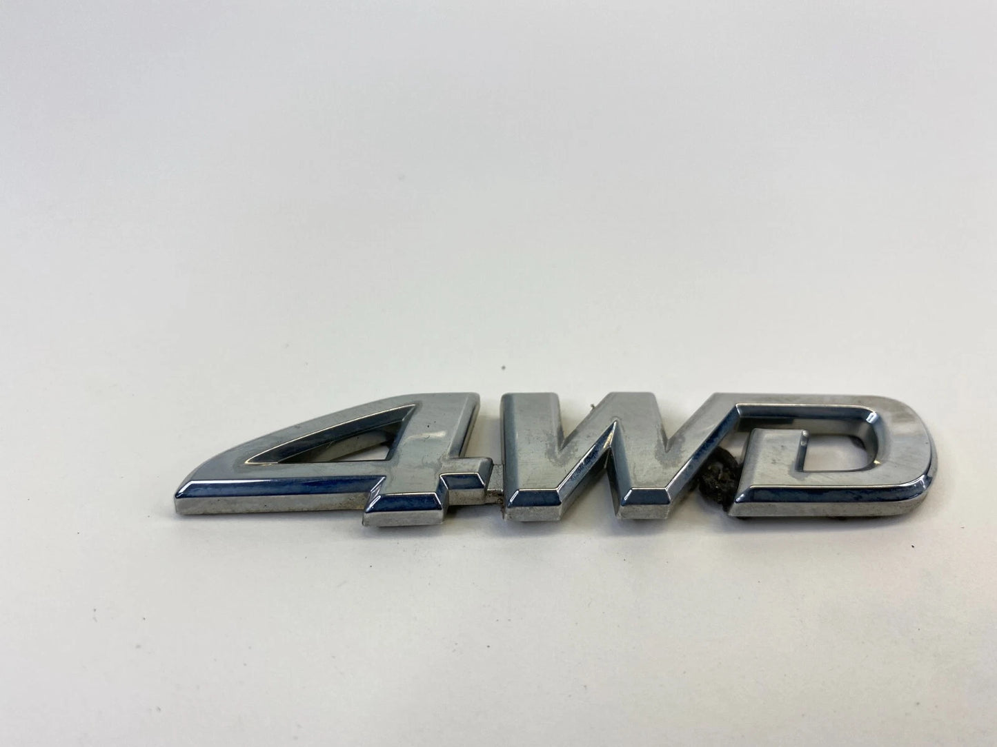 06-12 TOYOTA RAV4 REAR RIGHT SIDE TRUNK LID DOOR LOGO EMBLEM BADGE CHROME OEM