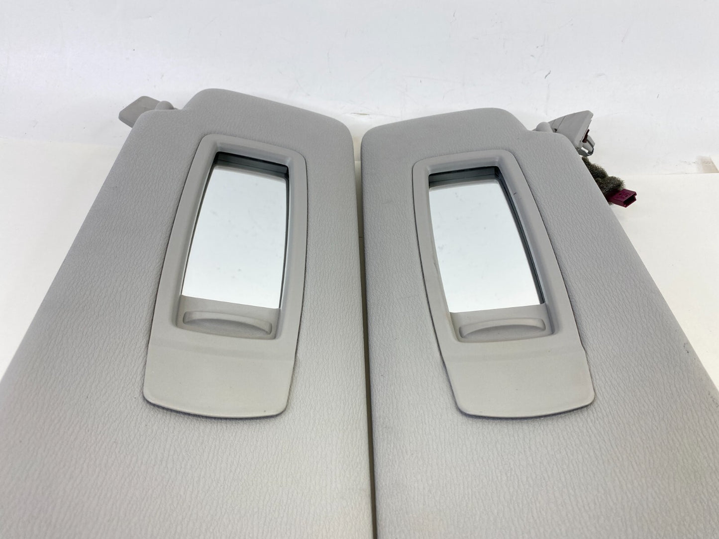 2011-2017 BMW X3 Front Left & Right Windshield Sun Visor Sunvisor Set Pair OEM