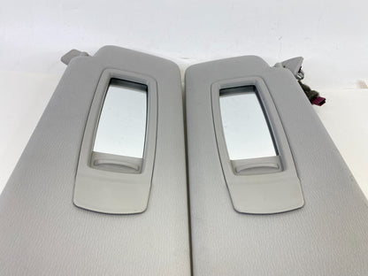 2011-2017 BMW X3 Front Left & Right Windshield Sun Visor Sunvisor Set Pair OEM