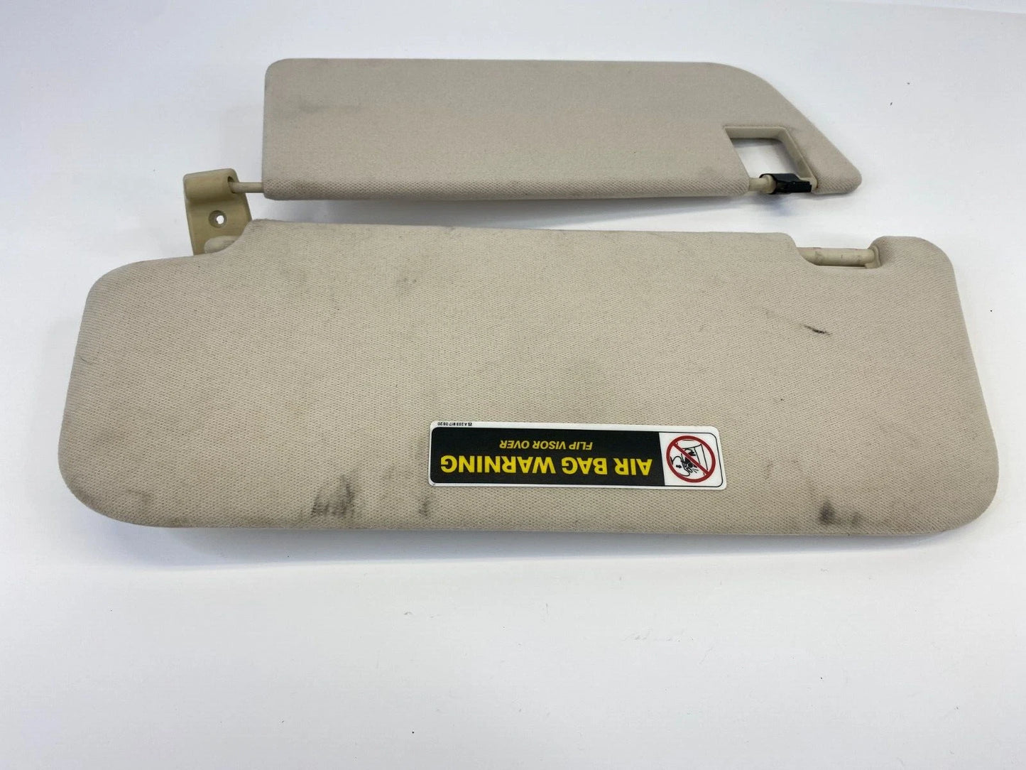 03-06 MERCEDES-BENZ E500 ROOF RIGHT PASSENGER SUNVISOR SUN VISOR SHADE UNIT OEM