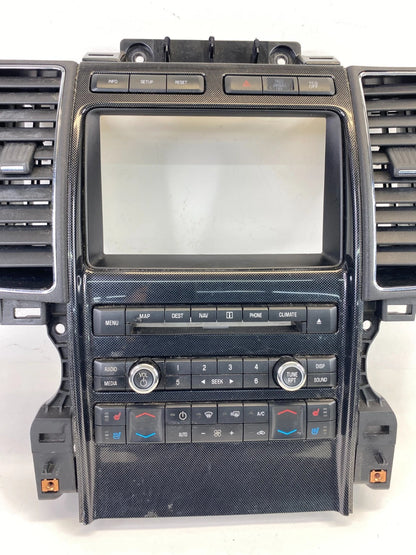 10-12 FORD TAURUS RADIO CLIMATE CONTROL PANEL TRIM W/ AIR VENT BG1T-18A802-BC