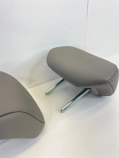 2013 2014 2015 Honda Civic Coupe Set of 3 Headrest Assembly Rear w/Leather Beige