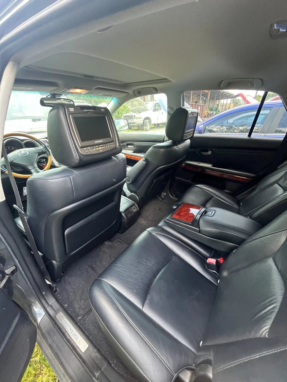 2004-2006 LEXUS RX330 INVISION 7" HEADREST HEAD REST SCREEN MONITOR DISPLAY DVD