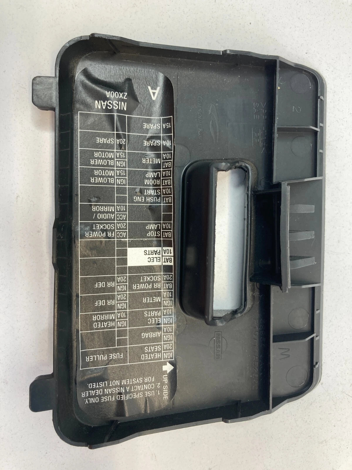 2007-2012 NISSAN ALTIMA INTERIOR DASH FUSE RELAY BOX COVER TRIM 68964-JA000 OEM