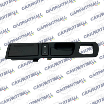 1994 1995 BMW 540I REAR LEFT INTERIOR INNER DOOR HANDLE W/ WINDOW SWITCH & BEZEL