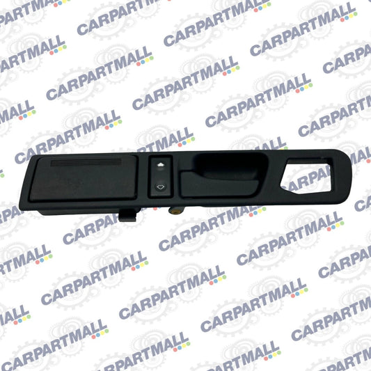 1994 1995 BMW 540I REAR LEFT INTERIOR INNER DOOR HANDLE W/ WINDOW SWITCH & BEZEL