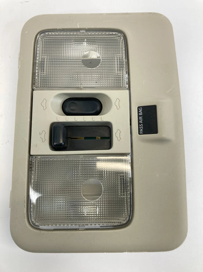 2003-2007 NISSAN MURANO OVERHEAD CONSOLE DOME MAP LIGHT LAMP W/ SUNROOF SWITCH