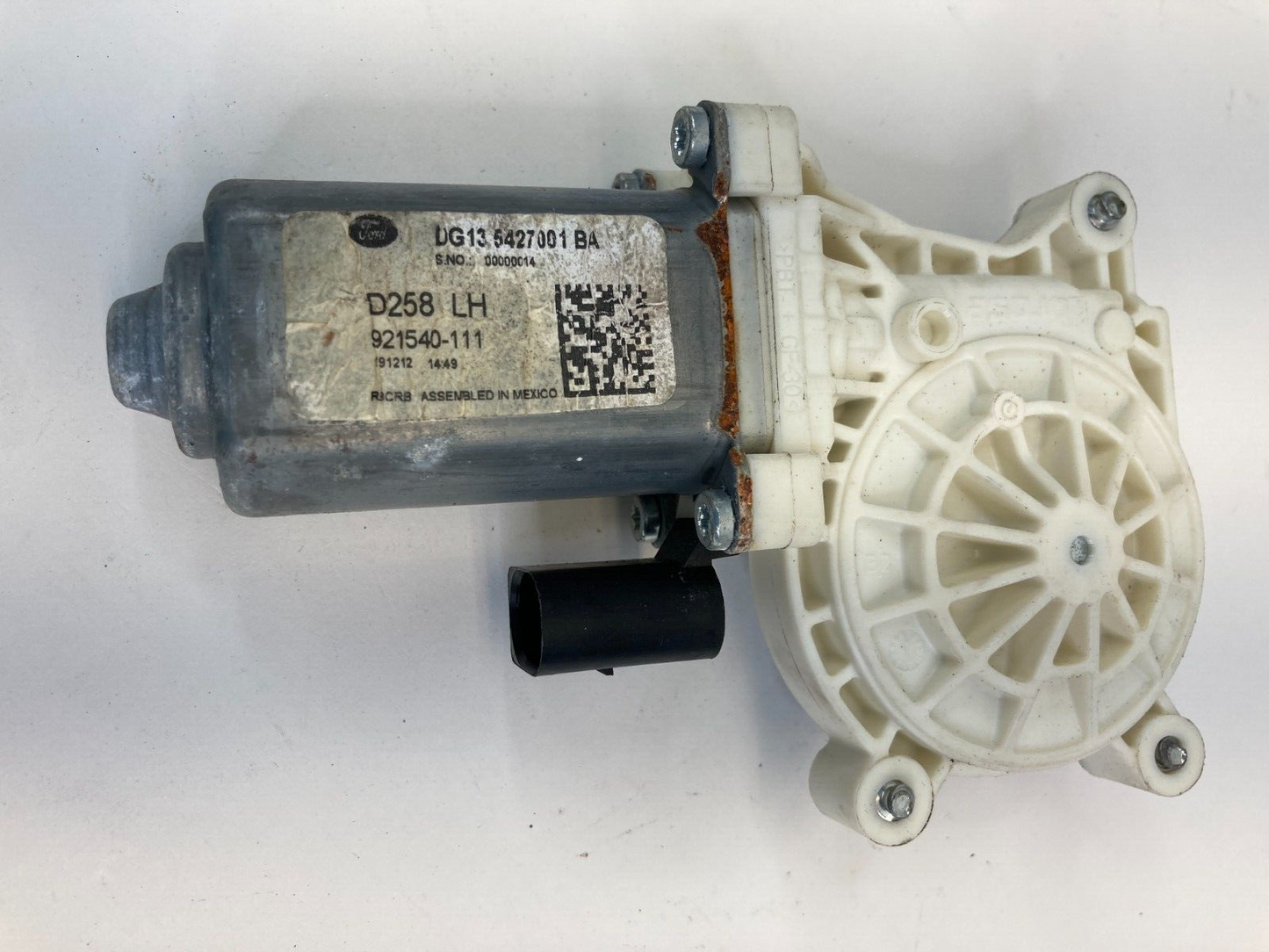 2010-2019 Ford Taurus Rear Left Side Door Power Window Motor DG13-5427001-BA OEM