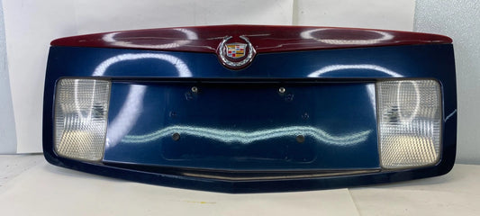 2003-2007 CADILLAC CTS TRUNK PANEL LID TAIL PLATE BEZEL W/ THIRD BRAKE LIGHT OEM