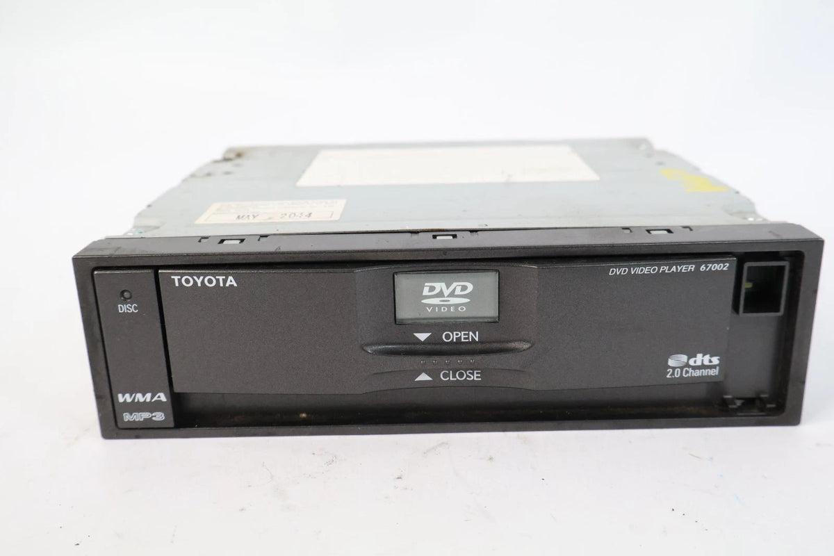11-14 TOYOTA SIENNA REAR ENTERTAIMENT DVD PLAYER UNIT DASH MOUNT OEM 86270-45010