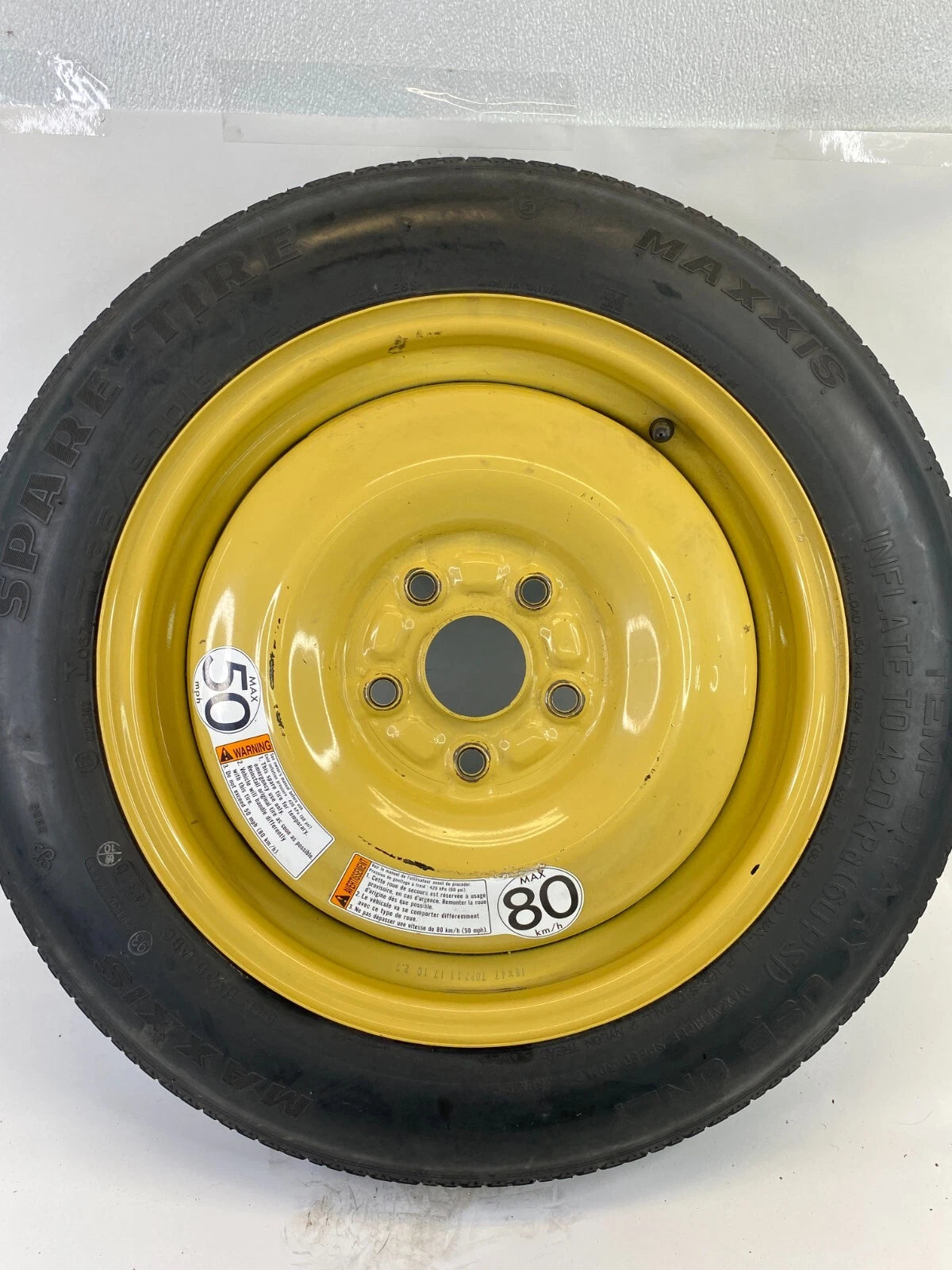 2007-2014 SUZUKI SX4 EMERGENCY SPARE TIRE WHEEL COMPACT DONUT T135/90D16 OEM