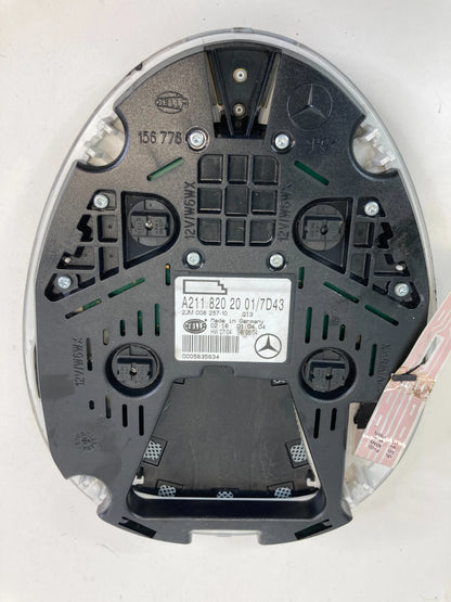 03-06 MERCEDES-BENZ E320 REAR OVERHEAD DOME READING LIGHT LAMP A2118202001 OEM