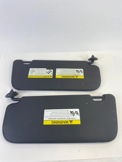 2014-2019 Kia Soul Front Roof Left & Right Side Sunvisor Sun Visor Pair OEM