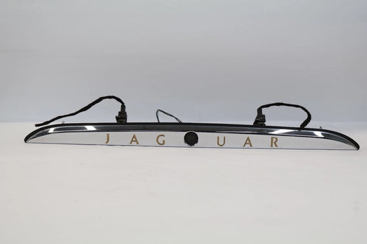 2000-2004 JAGUAR S-TYPE REAR TAILGATE TRUNK HANDLE W/ LICENSE PLATE LIGHTS OEM