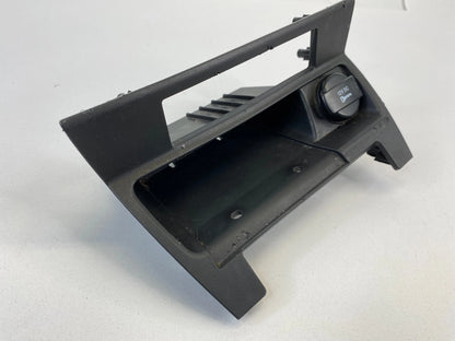2010-2012 DODGE CALIBER DASH STORAGE INSERT W POCKET 12V & HAZARD SWITCH BEZEL