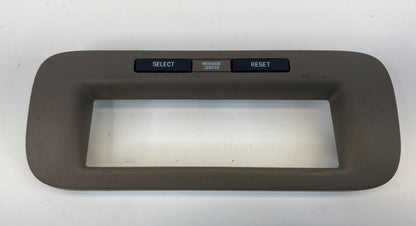 1998-2002 Lincoln Town Car A/C Heater Climate Control Cover Bezel Trim w/ Switch