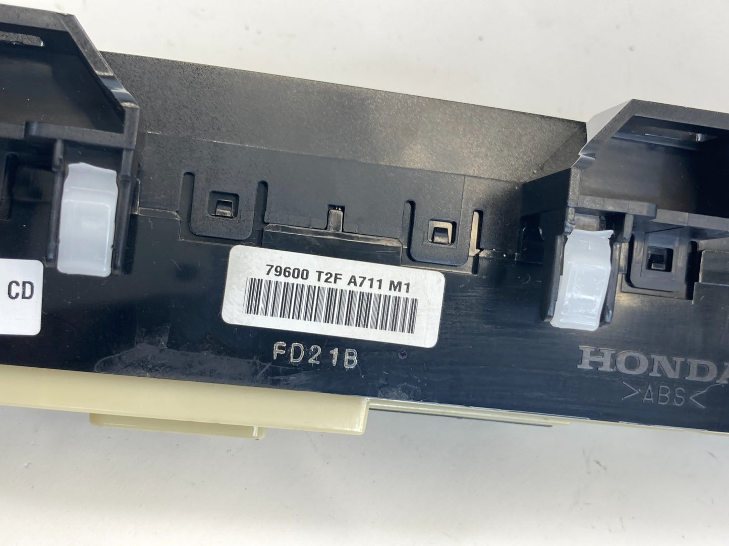 2016 2017 Honda Accord A/C Climate Control Panel Temperature Unit 79600-T2F-A711