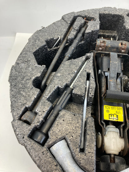 1998-2001 VW Beetle Spare Tire Insert Foam Lug Wrench Jack Tools Kit 1C0-011-031