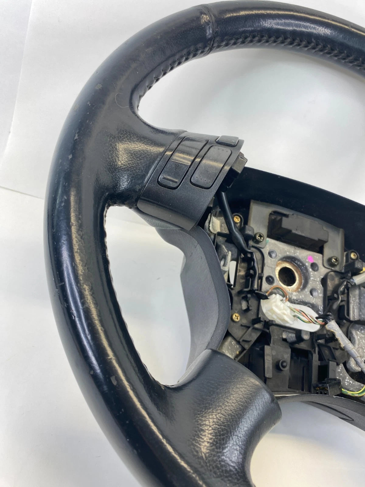 2003-2007 HONDA ACCORD STEERING WHEEL W/ CRUISE AUDIO CONTROL TRIM SWITCHES OEM