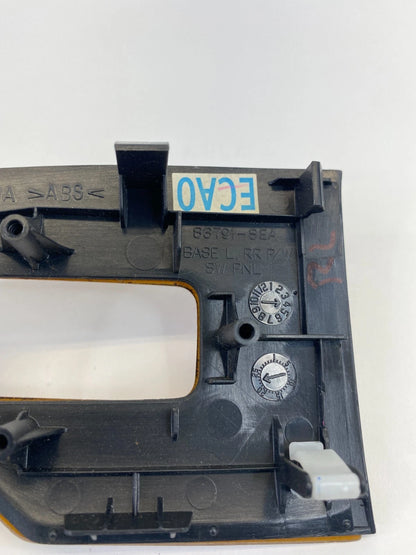 2004-2008 ACURA TSX REAR LEFT BACK SIDE DOOR WINDOW SWITCH BEZEL 83791-SEA