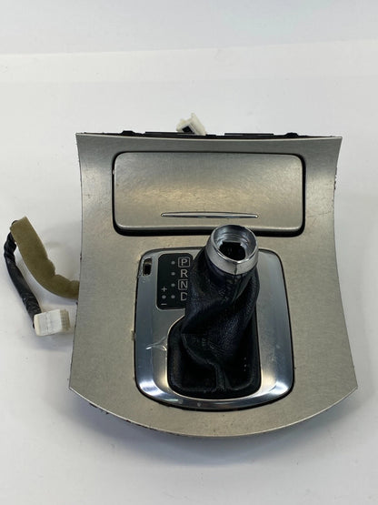 07 08 INFINITI G35 AUTOMATIC CENTER CONSOLE SHIFTER BEZEL W/ ASHTRAY 68800-JK00A