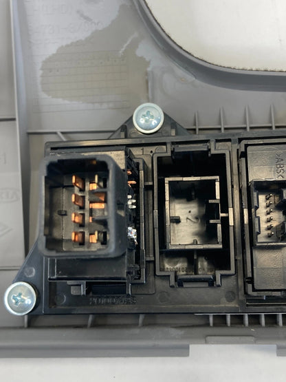 11-13 HYUNDAI ELANTRA DASH LIGHT RHEOSTAT & STABILITY CONTROL SWITCH PANEL OEM