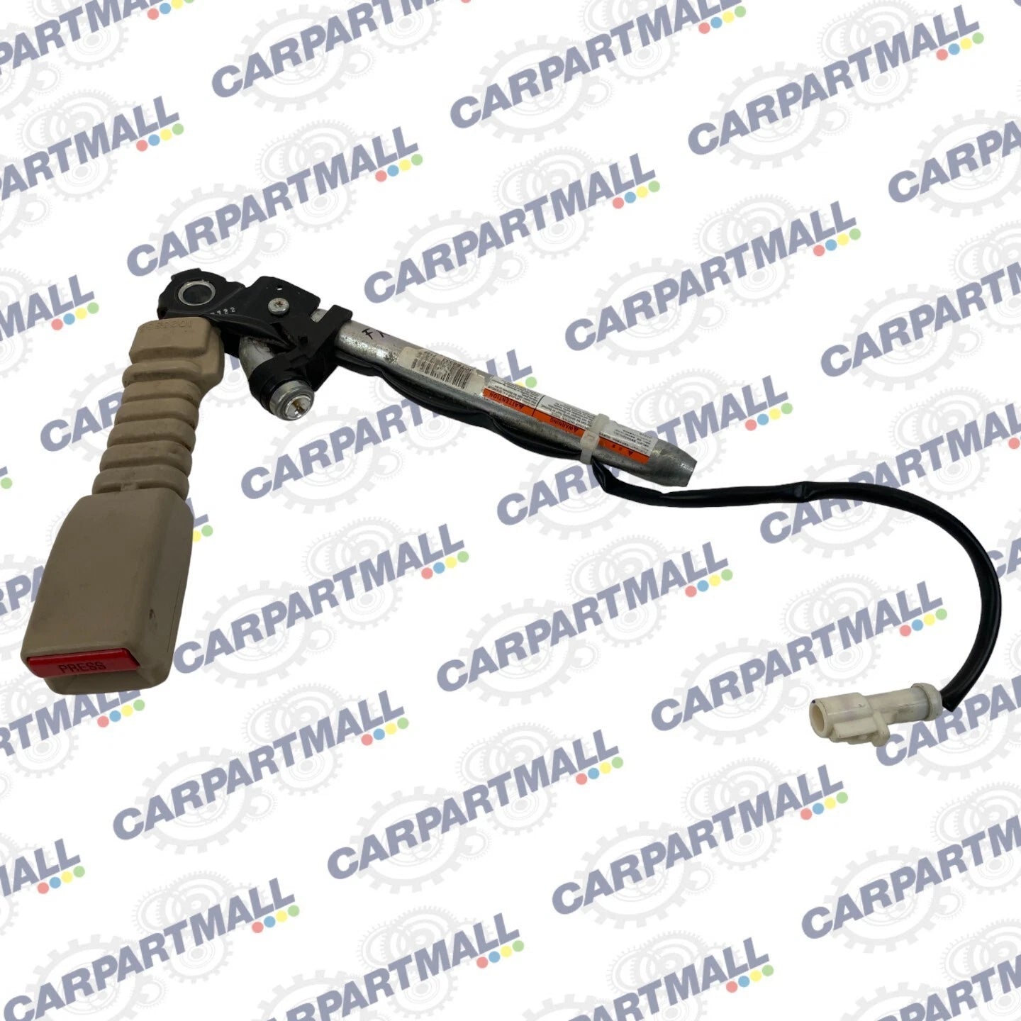 2007-2010 LINCOLN MKX FRONT RIGHT PASSENGER SEAT BELT BUCKLE PRETENSIONER OEM