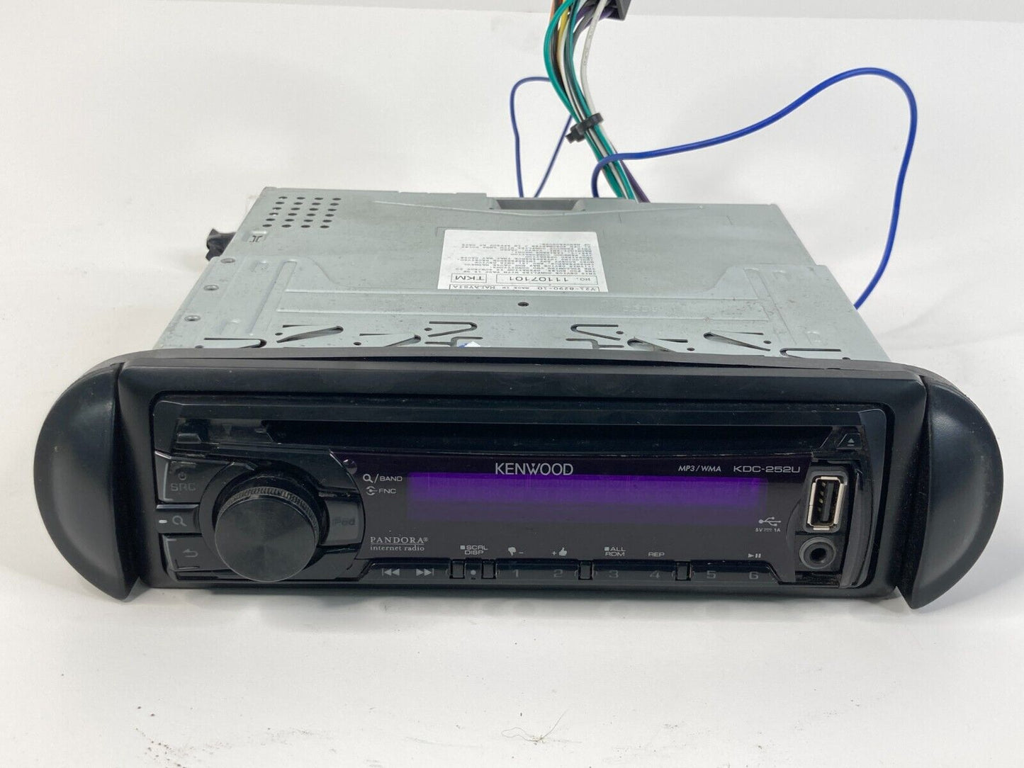 Kenwood Radio Stereo AM/FM CD Player Receiver Aux USB Y21-8290-10